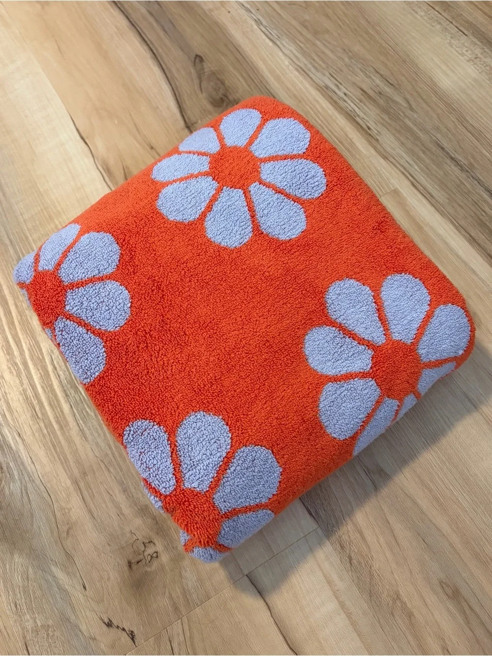 BAGGU Poppy Daisy Bath Towel